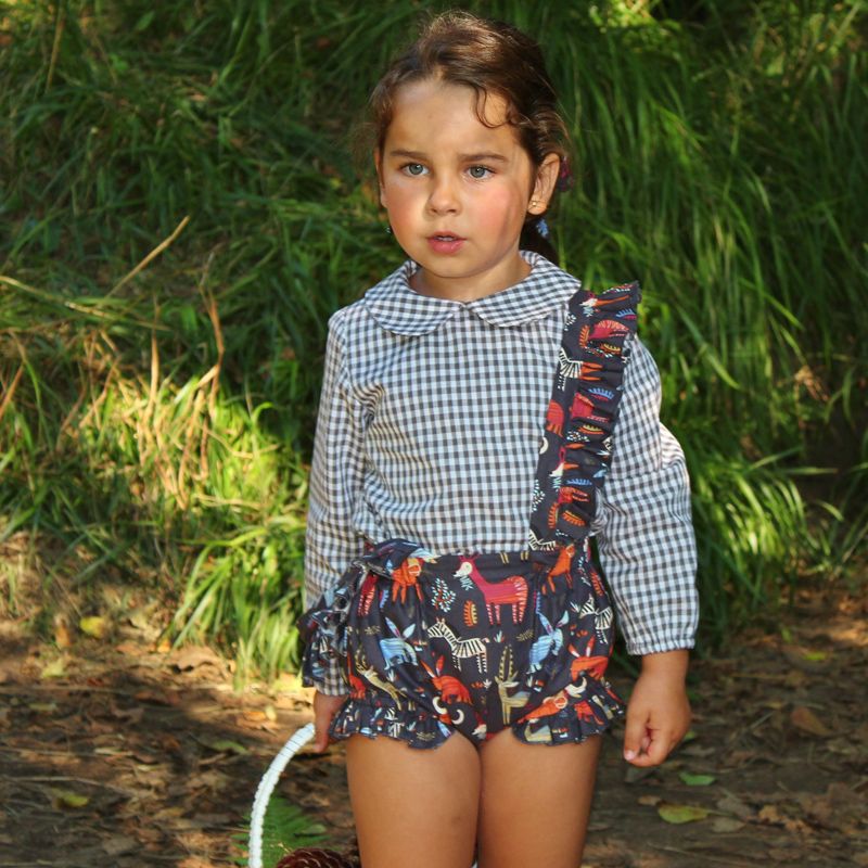 Camisa Vichy Antracita 