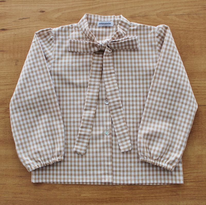 Camisa Lazo Vichy Beige 